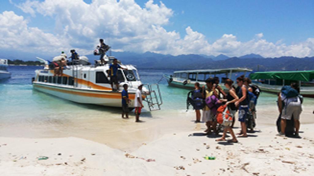 Mosaix Gili Bungalows Gili Trawangan Exterior foto